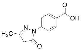 1-(4-Carboxyphenyl)-3-methyl-5-pyrazolone - image 1