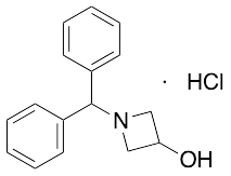 1-(Diphenylmethyl)-3-hydroxyazetidine Hydrochloride - image 1