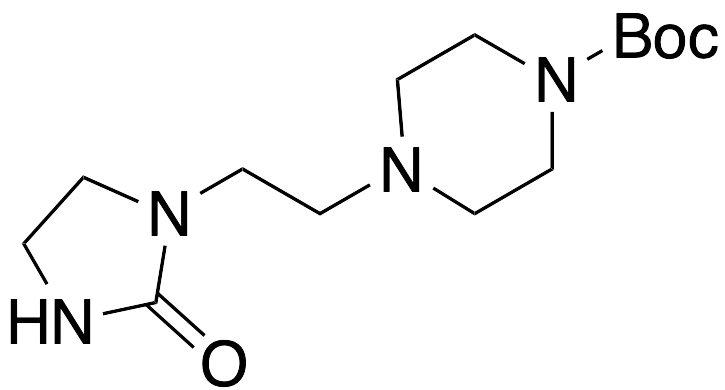 tert-Butyl 4-(2-(2-Oxoimidazolidin-1-yl)ethyl)piperazine-1-carboxylate - image 1