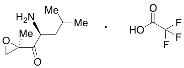 (2S)-2-Amino-4-methyl-1-[(2R)-2-methyloxiranyl]-1-pentanone Trifluoroacetate - image 1