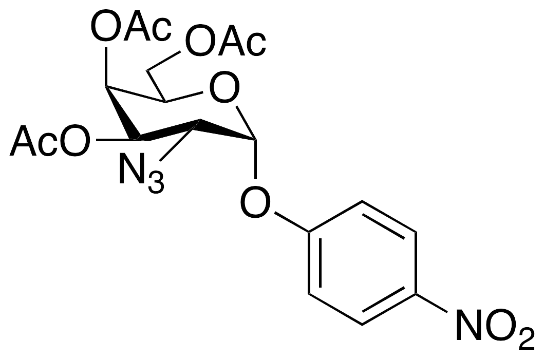 3,4,6-Tri-O-acetyl-p-Nitrophenyl 2-Azido-2-deoxy-alpha-D-galactopyranoside - image 1