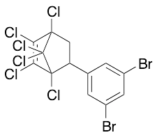 5-(3,5-Dibromophenyl)-1,2,3,4,7,7-hexachloro-2-norbornene - image 1