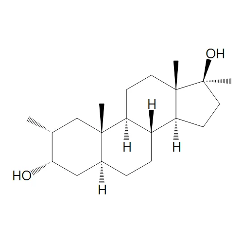 (2-Alpha,3-Alpha,5-Alpha,17-Beta)-2,17-Dimethylandrostane-3,17-diol (1 mg/mL in Methanol) - image 1