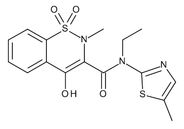 Amido Ethyl Meloxicam (Meloxicam Impurity) - image 1
