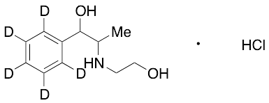 N-2-Hydroxyethyl Norephedrine-d5 Hydrochloride (Mixture of Diastereomers) - image 1
