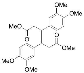 Dimethyl beta,gamma-bis(3,4-Dimethoxyphenyl)adipate - image 1