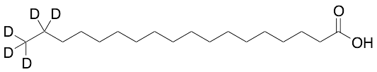 Octadecanoic-17,17,18,18,18-d5 Acid - image 1