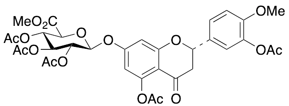 rac-Hesperetin 3’,5-Di-O-acetyl 7-(2’’,3’’,4’’-Tri-O-acetyl-Beta-D-glucuronic Acid Methyl Ester) - image 1