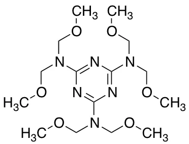 2,4,6-Tris[bis(methoxymethyl)amino]-1,3,5-triazine - image 1