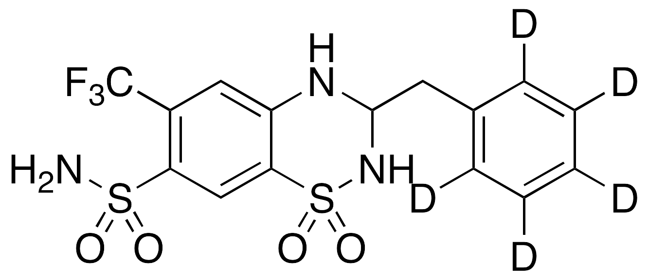 rac Bendroflumethiazide-d5 - image 1