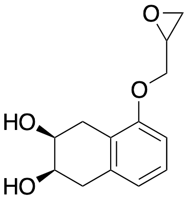 1,2,3,4-Tetrahydro-5-(2-oxiranylmethoxy)-(2R,3S)-rel-2,3-naphthalenediol - image 1