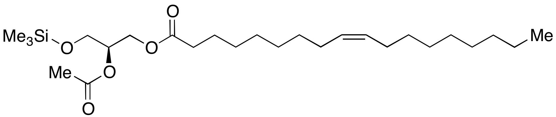 (R)-2-Acetoxy-3-((trimethylsilyl)oxy)propyl Oleate - image 1