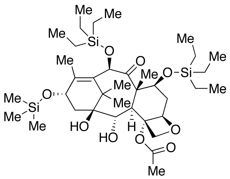 2-Debenzoyl-7,10-bis[O-(triethylsilyl)]-10-deacetyl-13-O-trimethylsilyl Baccatin III - image 1