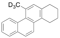 1,2,3,4-Tetrahydro-11-methylchrysene-d3 - image 1