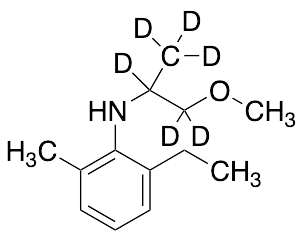 2-Ethyl-N-(2-methoxy-1-methylethyl)-6-methyl-benzenamine-d6 (Major) - image 1