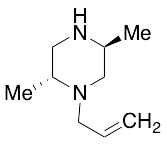 (-)-(2R,5S)-1-Allyl-2,5-dimethylpiperazine - image 1