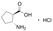 (1R,2R)-2-Aminocyclopentanecarboxylic acid hydrochloride - image 1