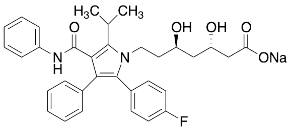 10-trans-Atorvastatin (Atorvastatin Impurity AT10)((3S,5R)-Atorvastatin Sodium Salt) - image 1