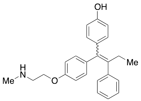 N-Desmethyl-4-hydroxy Tamoxifen (approx. 1:1 E/Z Mixture) - image 1