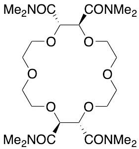 (-)-(18-Crown-6)-2,3,11,12-tetracarboxamide - image 1