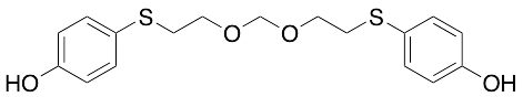 Bis[2-(4-hydroxyphenylthio)ethoxy]methane - image 1