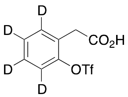 2-Hydroxyphenylacetic Acid-d4 Trifluoromethanesulfonate - image 1