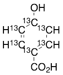 4-Hydroxybenzoic-1,2,3,4,5,6-13C6 Acid - image 1