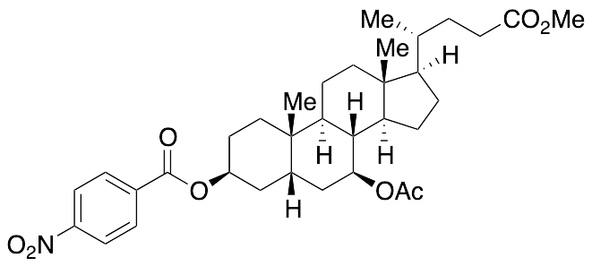 7-O-Acetyl 3Beta-Ursodeoxycholic Acid Methyl Ester p-Nitrobenzoate - image 1