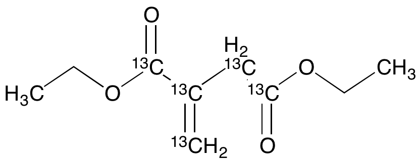Diethyl Itaconate-13C5 - image 1