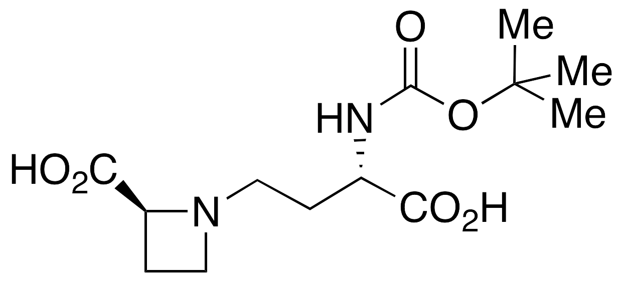 (AlphaS,2S)-2-Carboxy-Alpha-[[(1,1-dimethylethoxy)carbonyl]amino]-1-azetidinebutanoic Acid - image 1