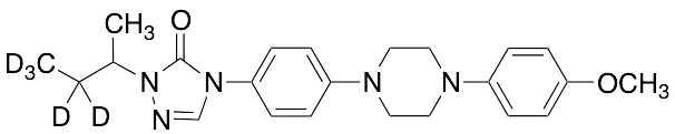 2-sec-Butyl-d5-4-{4-[4-(4-methyloxy-phenyl)-piperazin-1-yl]-phenyl}-2,4-dihydro-[1,2,4]-triazol-3-one - image 1