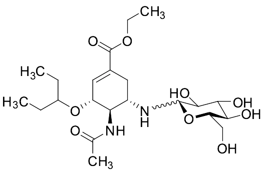 Oseltamivir Glucose Adduct 1(>90%) - image 1