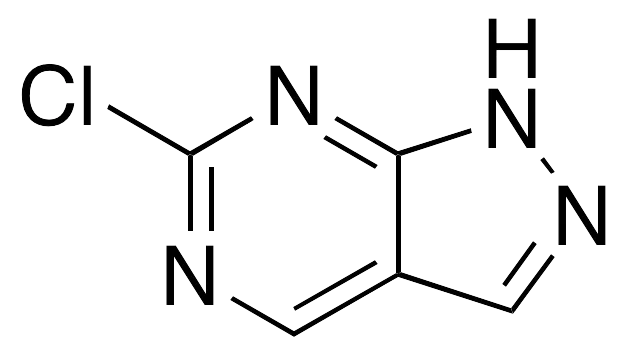 6-Chloro-1H-pyrazolo[3,4-d]pyrimidine - image 1