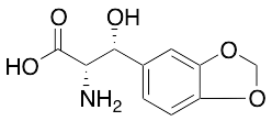 (2S,3R)-2-Amino-3-(benzo[d][1,3]dioxol-5-yl)-3-hydroxypropanoic Acid - image 1