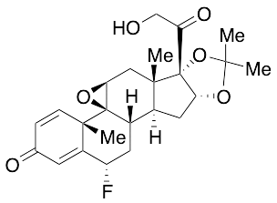 (6Alpha,9Beta,11Beta,16Alpha)-9,11-Epoxy-6-fluoro-21-hydroxy-16,17-[(1-methylethylidene)bis(oxy)]pregna-1,4-diene-3,20-dione - image 1