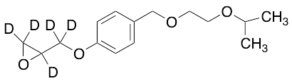 [[4-[[2-(1-Methylethoxy)ethoxy]methyl]phenoxy]methyl]oxirane-d5 - image 1