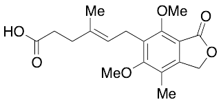 (E)-6-(1,3-Dihydro-4,6-dimethoxy-7-methyl-3-oxo-5-isobenzofuranyl)-4-methyl-4-hexenoic Acid - image 1
