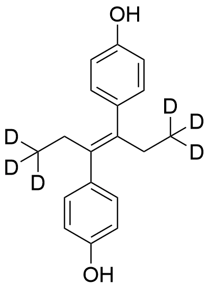 (E)-4,4'-(Hex-3-ene-3,4-diyl-1,1,1,6,6,6-d6)diphenol - image 1