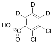2,3-Dichlorobenzoic Acid-13C,d3 - image 1