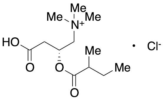 2-Methylbutyryl-L-Carnitine Chloride(Mixture of Diastereomers) - image 1