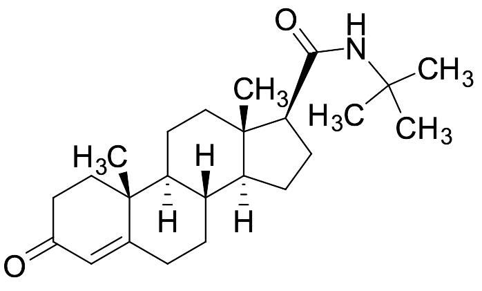 (17β)-N-(1,1-Dimethylethyl)-3-oxoandrost-4-ene-17-carboxamide - image 1
