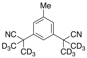 Alpha,Alpha,Alpha',Alpha'-Tetramethyl-5-methyl-1,3-benzenediacetonitrile-d12 - image 1