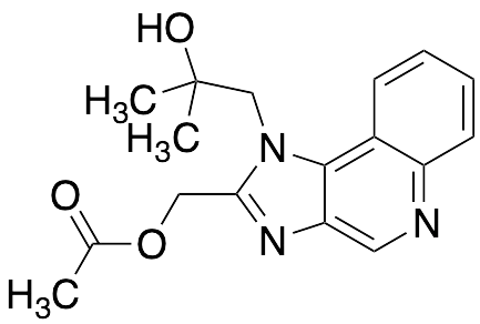 2-[(Acetyloxy)methyl]-Alpha,Alpha-dimethyl-1H-imidazo[4,5-c]quinoline-1-ethanol - image 1