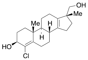 (3Beta,17Alpha)-4-Chloro-3-hydroxy-17-methyl-18-norandrosta-4,13-diene-17-methanol - image 1