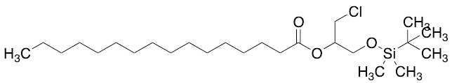 1-(Chloromethyl)-2-[(tert-butyldimethylsilyl)oxy]ethyl Ester Hexadecanoic Acid - image 1