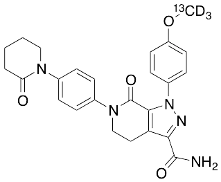 Apixaban-13C, d3 - image 1