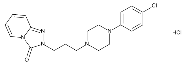 2-[3-[4-(4-Chlorophenyl)-1-piperazinyl]propyl]-1,2,4-triazolo[4,3-a]pyridin-3(2H)-one Hydrochloride - image 1