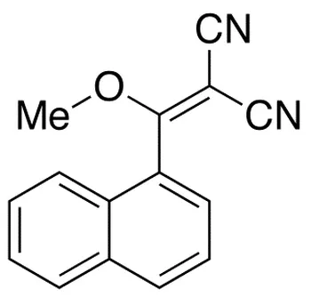 1-Naphthyl(methoxy) Propanedinitrile - image 1