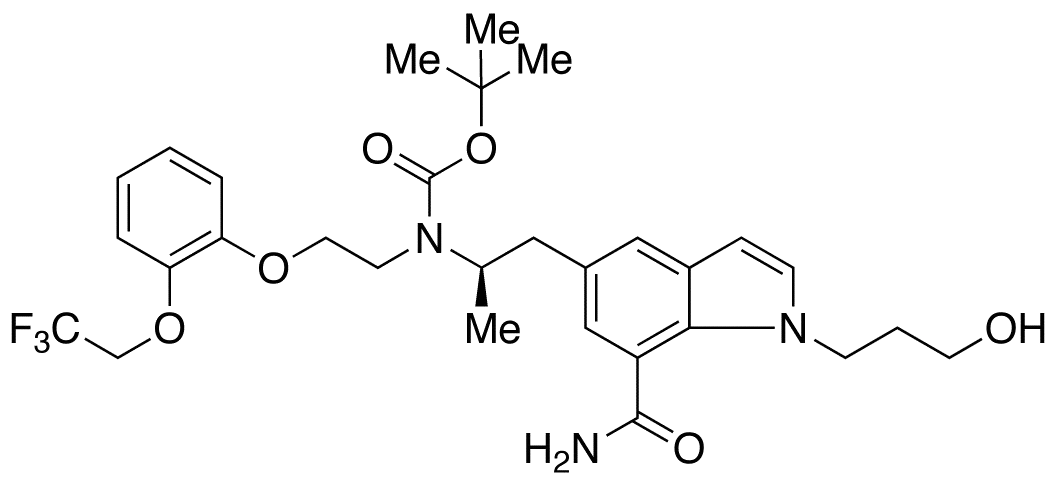 N-tert-Butyloxycarbonyl Dehydro Silodosin - image 1