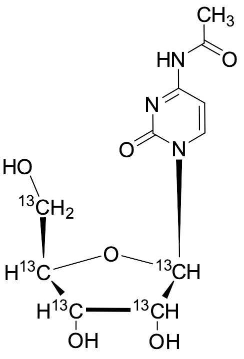 N4-Acetylcytidine-13C5 - image 1